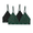 TWILL PLAID; GRASSLANDS GREEN, variant on Hanes Originals Women's Stretch Triangle Bra, 2-Pack