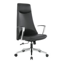 High Back Office Chair in Dillon Black in Fabric