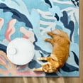 thumbnail image 6 of Softlife Cute Coastal Nautical & Beach Coral Starfish Area Rug Carpet,2' x 3',Blue, 6 of 8