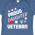 thumbnail image 4 of Inktastic Proud Daughter of a Veteran Veterans Day Girls Baby Bodysuit, 4 of 5