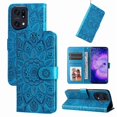 thumbnail image 1 of Funda tipo cartera GANGXUN para OPPO Find X5 , diseño girasol, cuero PU, soporte, cierre magnético, tarjetero, 1 of 5