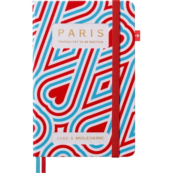 Moleskine LUXE x Paris City Travel Guide Notebook, Pocket (3.5" x 5.5"), 112 pages