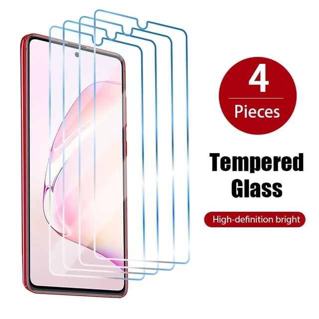 4 Uds vidrio templado para Samsung Galaxy A51 A50 A71 A70 A53 A72 A40 A13 Protector de pantalla para Samsung A51 A50 A52 A72 vidrio de teléfono Tan Jianjun unisex