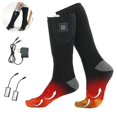 thumbnail image 2 of Bas Chauffants avec Batterie Électrique Rechargeable Compatible avec Hommes Femmes Chauffe-Pieds Thermique, 2 of 5