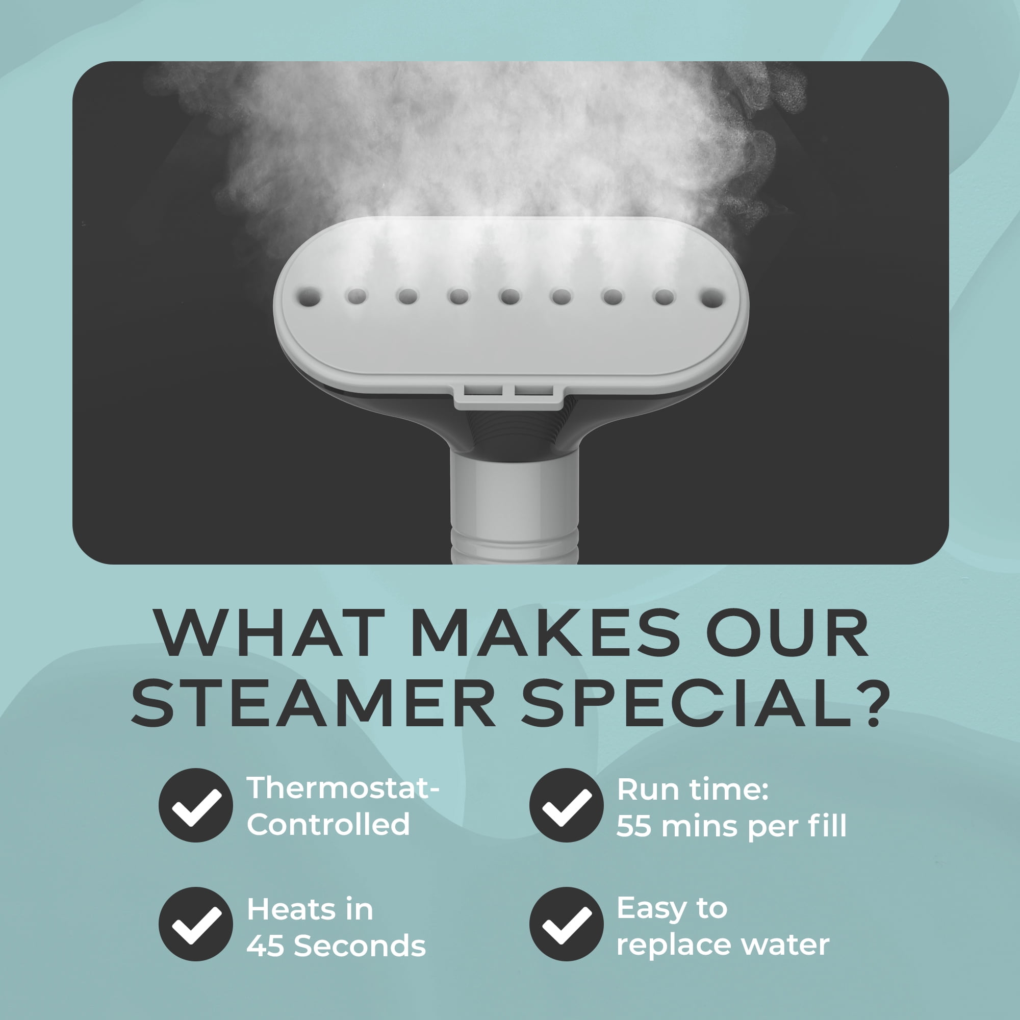 rival fabric steamer