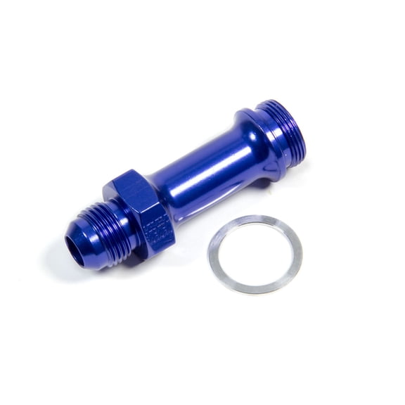 Fragola -8AN x 7/8-20 Carb Adapter Long 3in