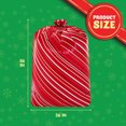 thumbnail image 2 of Joyfy 3 Pcs Jumbo Christmas Gift Bags, 56”x36” Red Xmas Large Plastic Gift Bags with Tags for Santa Parties Supplies, Gift Wrapping, 2 of 8
