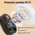 thumbnail image 2 of Bugani Audifonos Inalambricos Bluetooth Gamer Impermeable Ipx5 Con Micrófono Hd Integrado Auriculares Enc Cancelación Del Ruido Earbuds Bluetooth Headphones Deportivos Open-ear Headset, 2 of 2