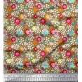 thumbnail image 1 of Soimoi Rayon Fabric Floral Clip Art Print Fabric by The Yard 42 Inch Wide, 1 of 1