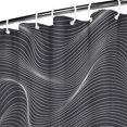 thumbnail image 4 of 72x72 Inch Fabric Shower Curtain Waterproof Polyester, Abstract Geometric Print, 4 of 6