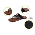 thumbnail image 5 of Bkhluea Women Flip Flop Sandals Metal Ornament Shoes Comfortable For Beach Travel Casual Daily Outdoor Walking Activities, 5 of 7