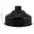 thumbnail image 2 of OATIPHO Heavy Duty Black Alloy Oil Filter Wrench for Automotive Maintenance and Repair, 2 of 8