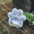 thumbnail image 5 of LAMIRO Pet Garden Lawn Memorial Stone Sympathy Picture Frame Dog or Cat Garden Stepping Stone Memorial Gifts, 5 of 7