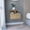 Beige, variant on Floating Nightstand with Drawer and Shelf | Ideal for Nighttime Use | Particle Board Construction | Resolves Space Shortage