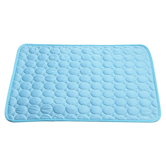 TUWABEII Tapis Rafraîchissant pour Chien Chiot Chat Lavable Tapis Rafraîchissant Réutilisable en Soie Glacée Tapis Auto-Refroidissant pour Chien Couverture pour Lits Animaux Chenils Canapés Sols Sièges de Voiture