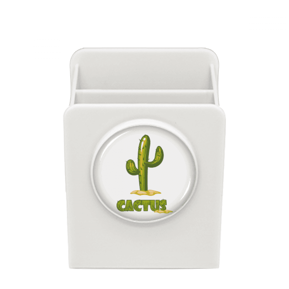 Cactus Succulents Green Potted Desk Pencil Holder Cup Pen Organizer ...