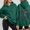 Dark Green, variant on KANG Fashionable Hoodies And Sweatshirts With Drawstring Pockets For Fall And Winter Casual And Loose Fit Design Ideal For Daily Wear
