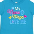 thumbnail image 4 of Inktastic My Nana and Papa Love Me with Hearts Boys or Girls Toddler T-Shirt, 4 of 5