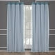 thumbnail image 3 of Cortinas TOWN & COUNTRY LUXE Talia de doble capa 52 x 84 cm, color turquesa, 3 of 9