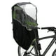 thumbnail image 1 of Cubierta de lluvia para asiento de bicicleta infantil Unique Bargains, cubierta impermeable, cubierta de toldo, cubierta de parabrisas para asiento trasero infantil, PVC negro transparente, 1 of 5