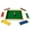 Box 02, variant on Shut The Box Dice Game, 2-4 Players Classic Board Game for Adults, Wooden Tabletop Game with Dices and Instruction,Math Strategy Game for Family & Party