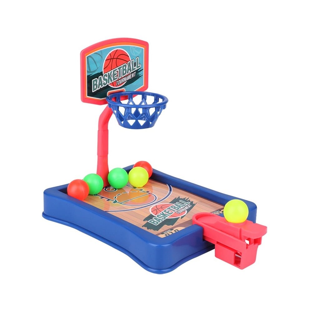 Basketball Shooting Toy Set Educational Tabletop Basketball Game Interactive Finger Basketball