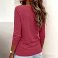 thumbnail image 7 of SOOMLON Blouses for Women Business Casual Plus Size Cowl Neck Long Sleeve Pullover Fashion Solid Shirts Fall Fall Tops, 7 of 7