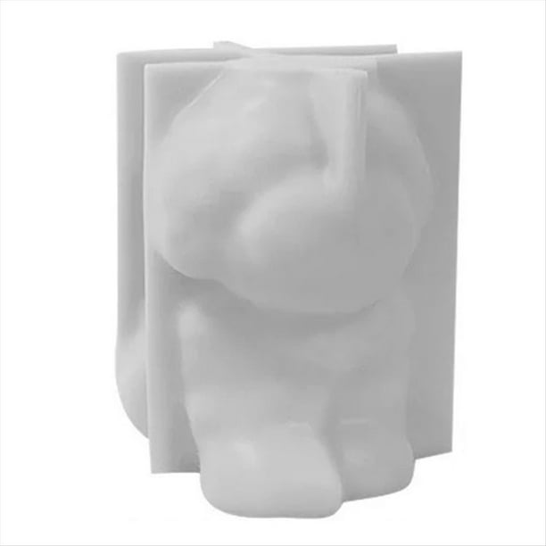 Molde de Vela para Perros, Animales, Cachorros de Peluche, de Soja, Molde de Silicona, , Amante de los Perros, DecoracióN del Hogar, Suministros Artesanales
