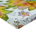 thumbnail image 2 of Ambesonne Floral Fitted Sheet, Macro Flower Petals Art, Twin XL Size, Multicolor, 2 of 3
