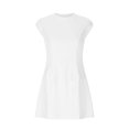 thumbnail image 5 of Uaswgudfs ​Sleeveless Fitted Casual Dress with Front Pockets - Summer Dresses for Women 2025 in Lightweight Synthetic Blend White S, 5 of 7