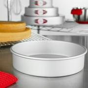 Fat Daddio's PRD-82 Anodized Aluminum Round Cake Pan, 8 x 2 inch