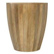 Simpli Home Elmbrook 21 inch Wide Solid Mango Modern End Table in Natural, Assembled