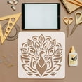thumbnail image 3 of Plantilla de pavo real, 3 of 9