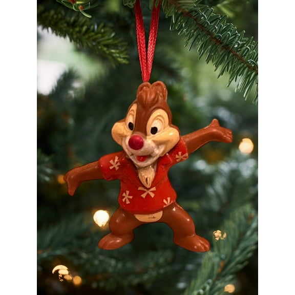 Custom Chip N' Dale DALE Only Chipmunk Christmas Ornament PVC Figure Charm Gift