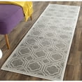thumbnail image 4 of SAFAVIEH Amherst Winnie Geometric Runner Rug, Grey/Light Grey, 2'3" x 9', 4 of 11