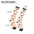 thumbnail image 2 of Balery Flower Chicken Calcetines novedosos Calcetines deportivos Calcetines hasta la rodilla Calcetines de algodón Calcetines originales y geniales, 2 of 6