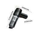 thumbnail image 3 of Dvkptbk Vacuum Cleaner Car Mounted Vacuum Cleaner Wireless Charging for Car Use High Suction Power for Household Use Powerful Small Handheld Mini Car Interior Car Accessories, 3 of 5