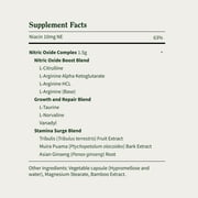 Snap Supplements Nitric Oxide Workout, Mens Testosterone Booster with D-Aspartic Acid, Boost Stamina, Endurance