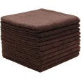 thumbnail image 2 of BAN Microfiber Dish Cloths Fast Drying Kitchen Cleaning Cloth Dish Rags Dust Cloths Ultra Absorbent Lint Free Washcloths 12inch x 12inch 10 Pack Brown, 2 of 8