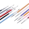 thumbnail image 5 of Nail Art Brush Set Gradient Line Painting Dotting Pen Kit Acrylic Handle Gel Polish Crystal Brushes Salon Nails Manicure Tools 13, 5 of 6