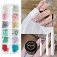 thumbnail image 4 of Metal Rivets Rhinestone Nail Decorations Mixed Box, 4 of 5