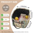 thumbnail image 6 of HELLHERO Dragonflies Floral Scene Collapsible Quilted Laundry Basket for Clothes Organization, Polyester Foldable Storage Bins for Bathroom Nursery, 6 of 6