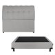 thumbnail image 1 of Box Queen Size + Cabecera Nube Dicasa  Belu, 1 of 8