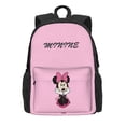 thumbnail image 2 of Mochila con diseño de Mickey Mouse y Minnie para mujer, informal, para estudiantes, escuela, portátil, impermeable, 2 of 5
