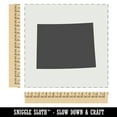 thumbnail image 2 of Wyoming State Silhouette DIY Cookie Wall Craft Stencil - 11.5 Inch, 2 of 5