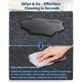 thumbnail image 3 of Gaderth Garage Floor Mat, Heavy Duty Car Mat with PE Waterproof Backing, Shields Against Water Snow Mud Oil, Durable Slip-Resistant Felt Cover for Driveway, Easy to Clean & Trim for Custom Fit, 3 of 7