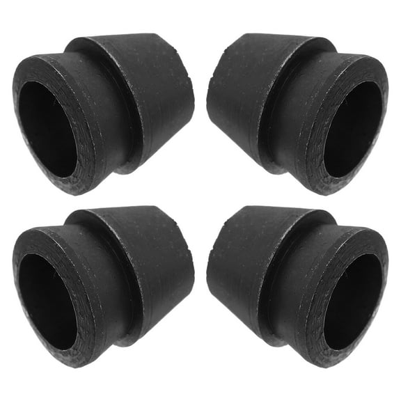 Hemoton 4pcs Safety Round Handle Axe Wedges Reinforced Metal Wedge Kit for Carpentry Maintenance Polished Safety Tools Accessories