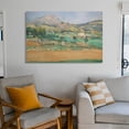 thumbnail image 6 of Montagne Sainte-Victoire Poster Paul Cezanne Wall Art Poster Gifts Bedroom Prints Home Decor Hanging Picture Canvas Painting Posters 16x24inch(40x60cm), 6 of 6