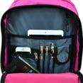thumbnail image 6 of MOJO Pink New York Islanders 19'' Premium Wheeled Backpack, 6 of 7
