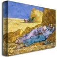thumbnail image 2 of Trademark Fine Art "Siesta, After Mille, 1890" Canvas Art by Vincent van Gogh, 2 of 2